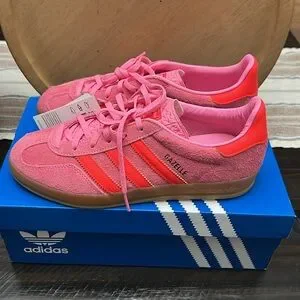 adidas | Shoes | Adidas Gazelle Indoor Beam Pink Solar Red
